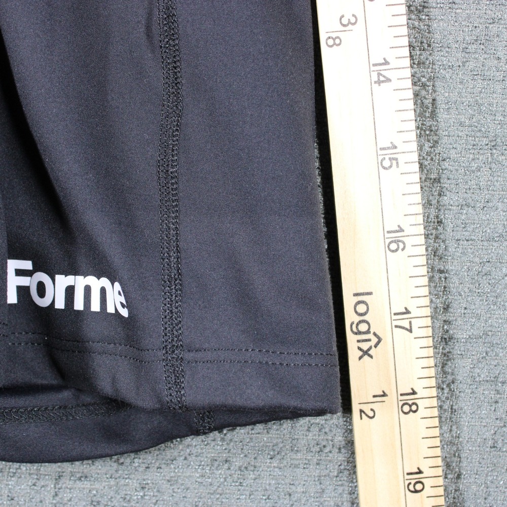 Forme Pro Short Black High Waisted Biker Athletic Compression Shorts XXL - Picture 6 of 11